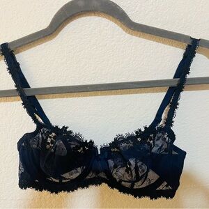 Simone Perele Midnight Blue Lace Bra